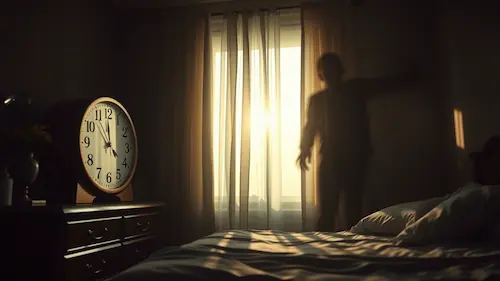 ¿Despiertas siempre a la misma hora?